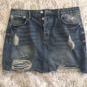 Jean skirt